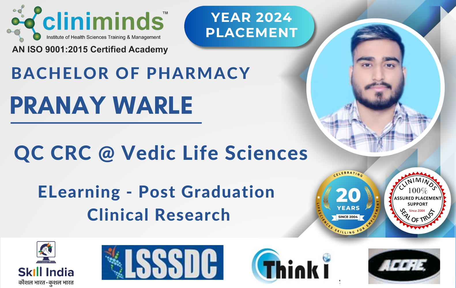 Cliniminds Drug Regulatory Affairs Placements